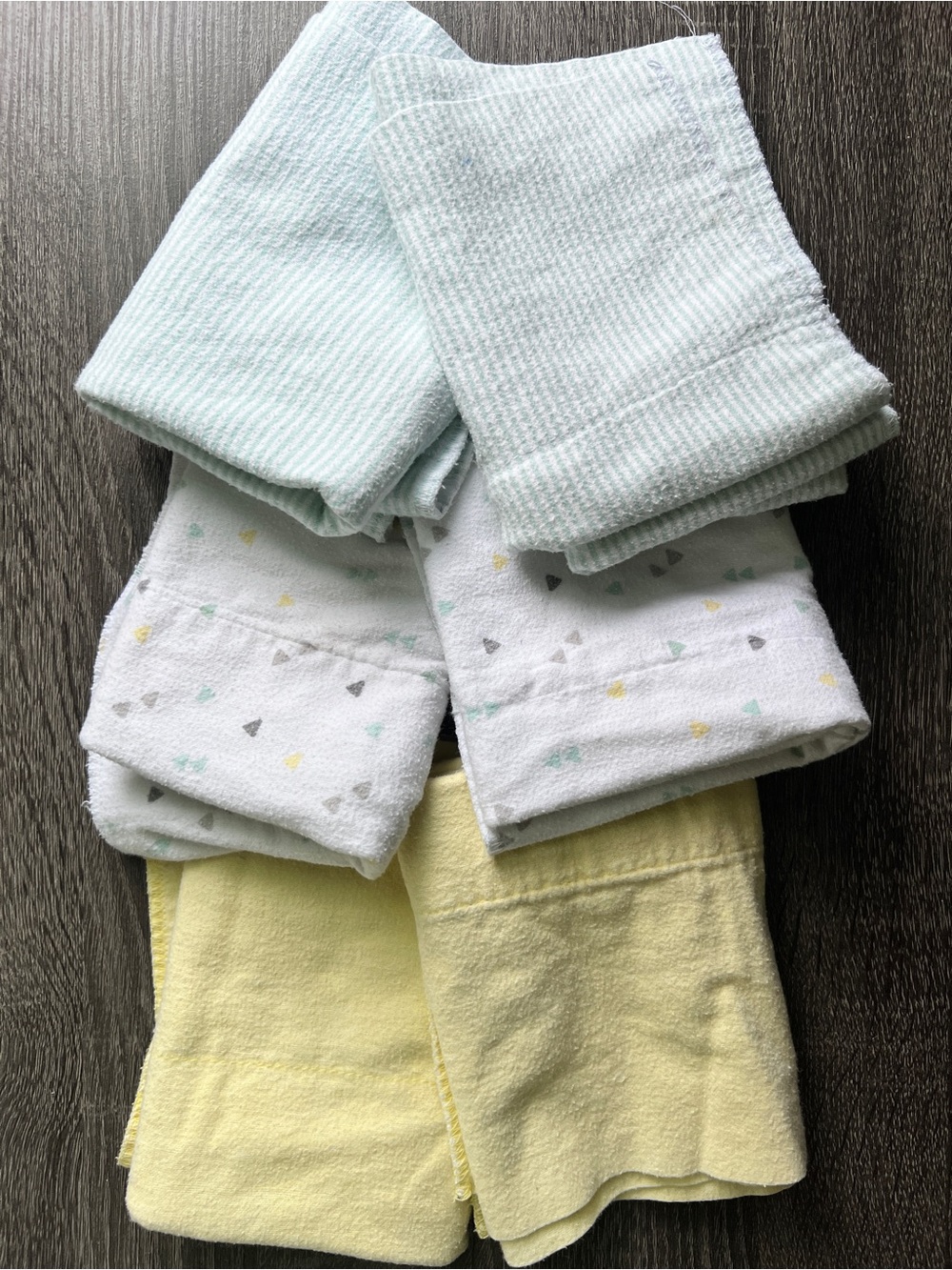 Gerber Neutral Burp Cloth Set | 6 Pack Baby Burp Cloths
